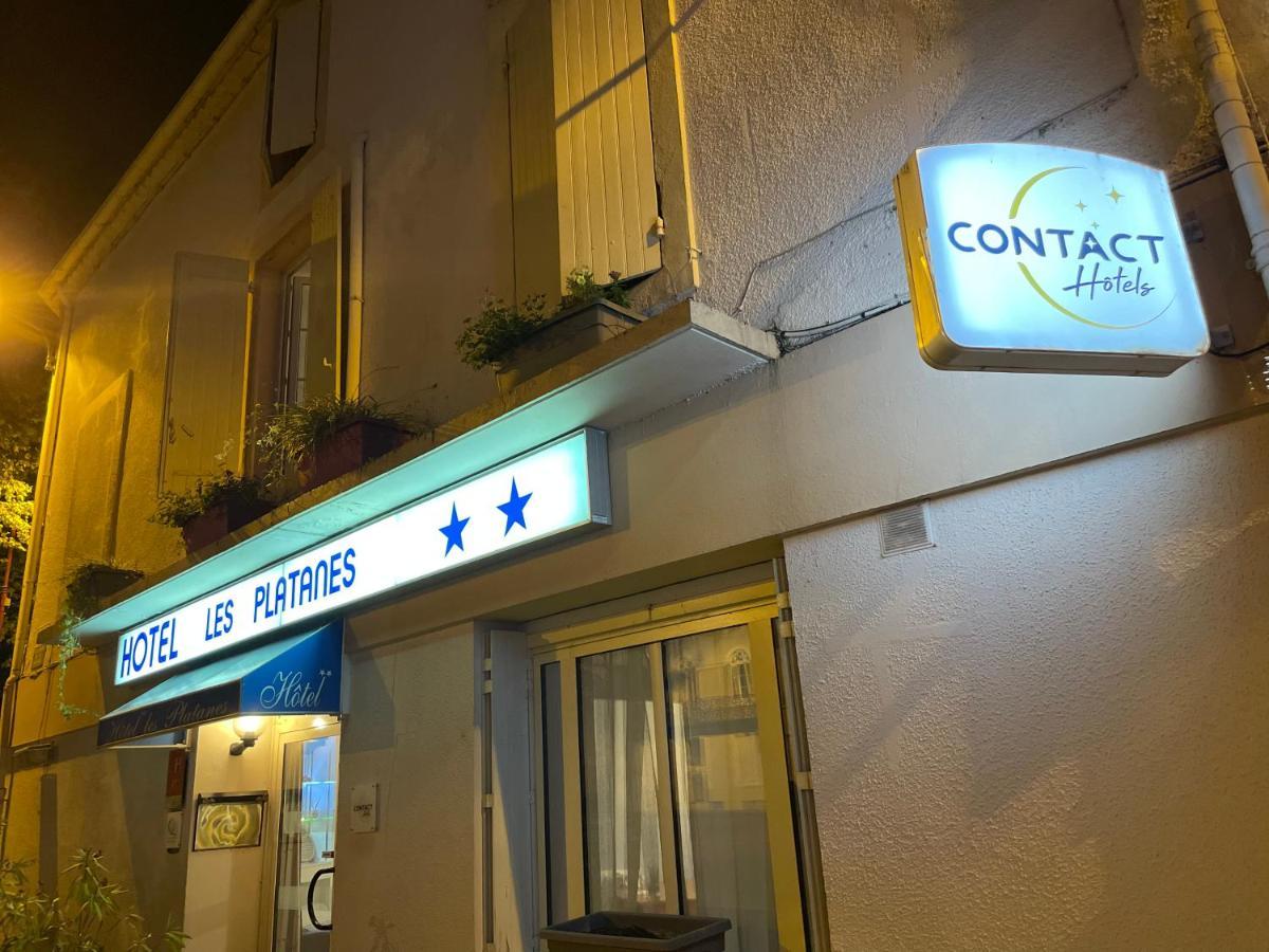 Contact Hotel Les Platanes Villeneuve Sur Lot Centre Buitenkant foto