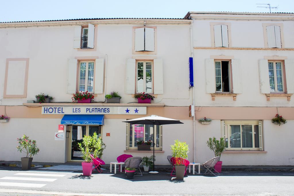 Contact Hotel Les Platanes Villeneuve Sur Lot Centre Buitenkant foto